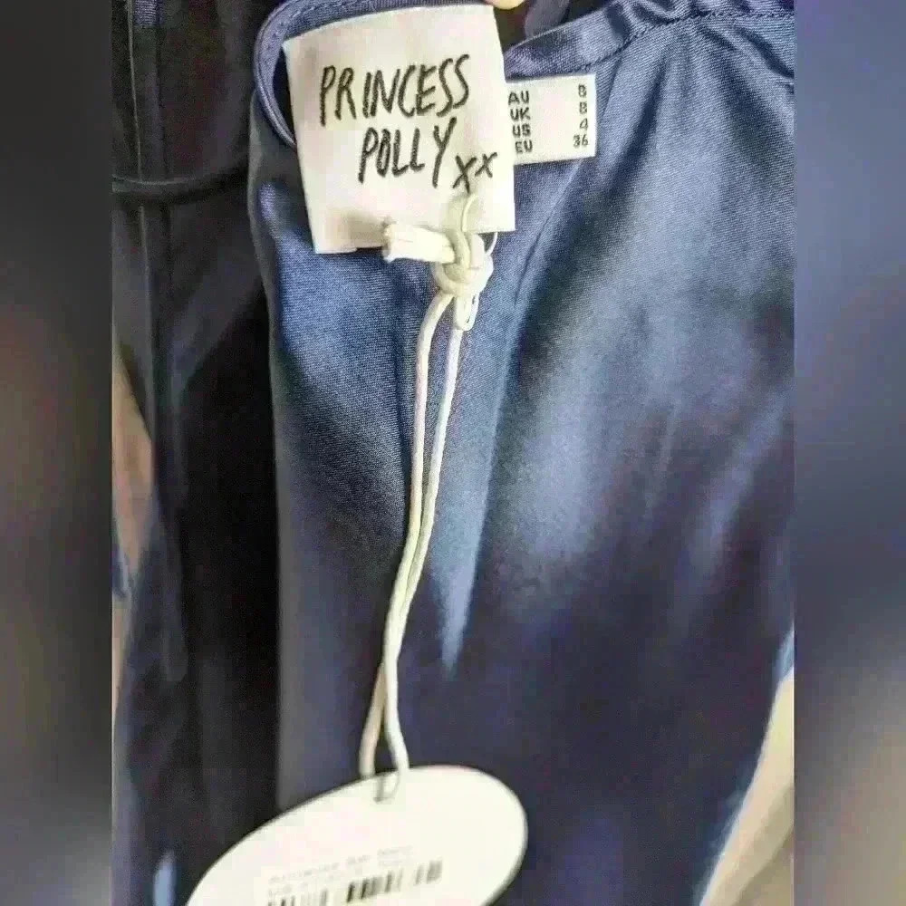 Princess Polly ANNALISE (only the dress) in Navy Size 4 New with Tags - Picture 11 of 13